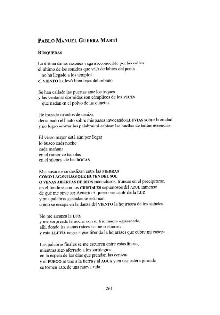 antologÃ­a de la poesÃ­a cÃ³smica cubana - Frente de AfirmaciÃ³n ...