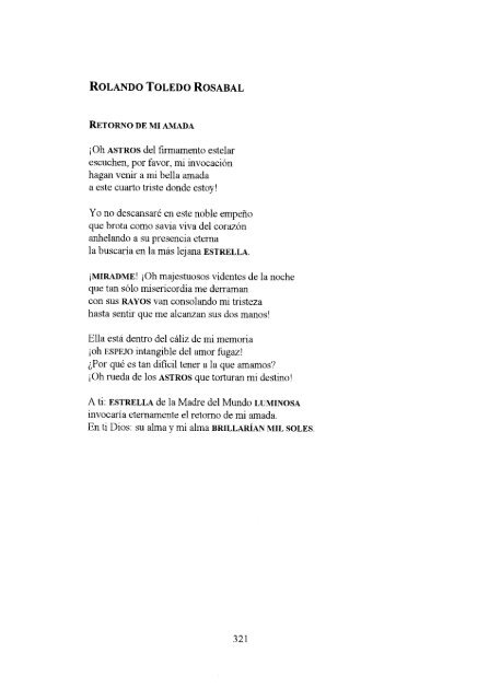 antologÃ­a de la poesÃ­a cÃ³smica cubana - Frente de AfirmaciÃ³n ...