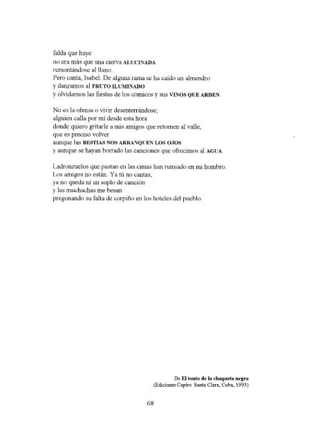 antologÃ­a de la poesÃ­a cÃ³smica cubana - Frente de AfirmaciÃ³n ...