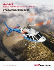 Bell 429 Product Specifications - Africair, Inc.