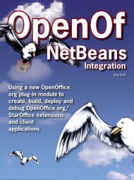 OpenOf fice - NetBeans