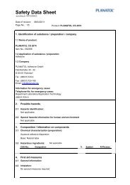 Planatol Cold Seal Adhesive CS 2074 - Stehlin Hostag UK