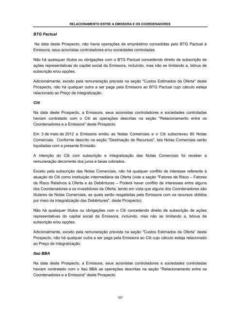 BNDESPAR Prospecto Definitivo da 2Âª EmissÃ£o ... - Banco Votorantim