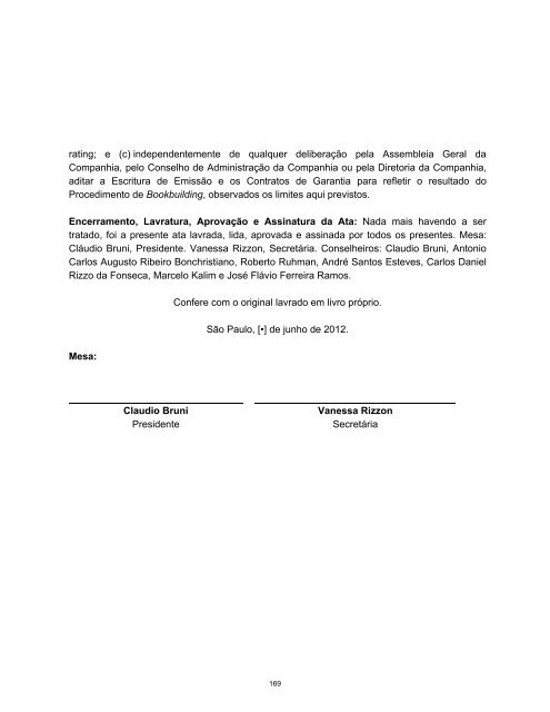 BNDESPAR Prospecto Definitivo da 2Âª EmissÃ£o ... - Banco Votorantim