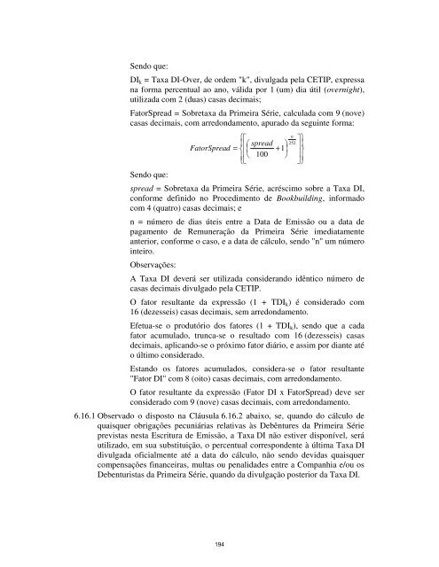 BNDESPAR Prospecto Definitivo da 2Âª EmissÃ£o ... - Banco Votorantim