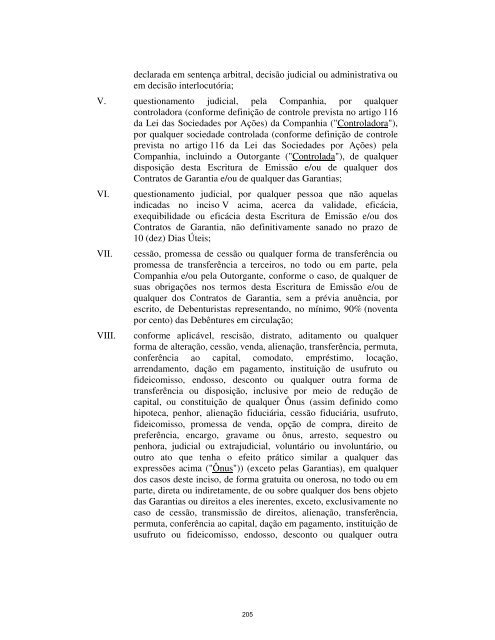 BNDESPAR Prospecto Definitivo da 2Âª EmissÃ£o ... - Banco Votorantim