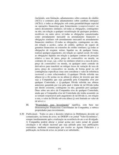 BNDESPAR Prospecto Definitivo da 2Âª EmissÃ£o ... - Banco Votorantim