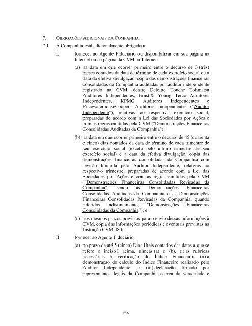 BNDESPAR Prospecto Definitivo da 2Âª EmissÃ£o ... - Banco Votorantim