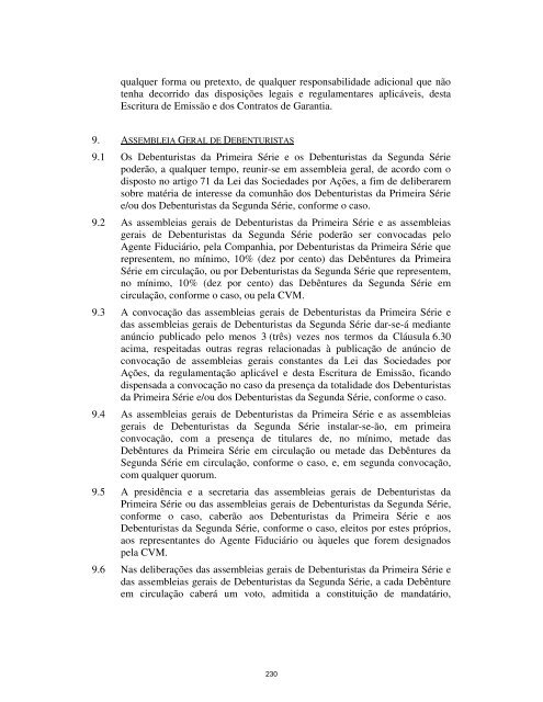 BNDESPAR Prospecto Definitivo da 2Âª EmissÃ£o ... - Banco Votorantim