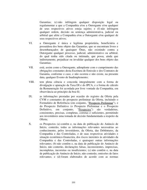 BNDESPAR Prospecto Definitivo da 2Âª EmissÃ£o ... - Banco Votorantim