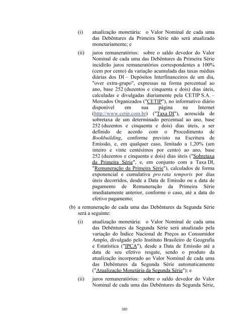 BNDESPAR Prospecto Definitivo da 2Âª EmissÃ£o ... - Banco Votorantim