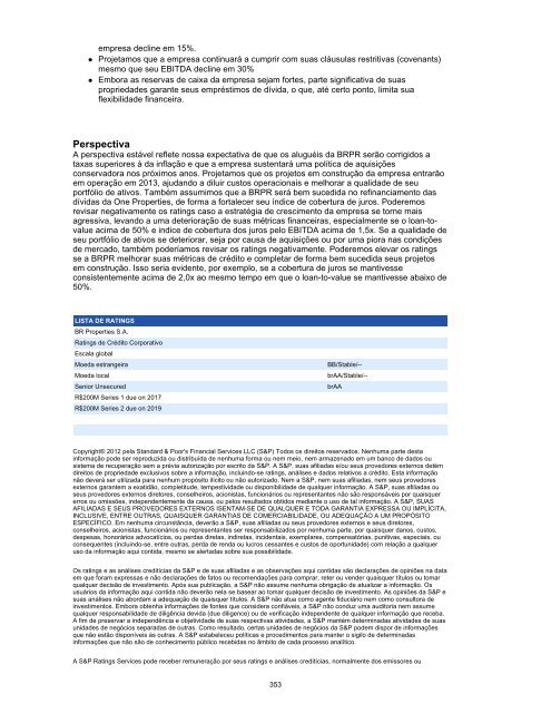 BNDESPAR Prospecto Definitivo da 2Âª EmissÃ£o ... - Banco Votorantim