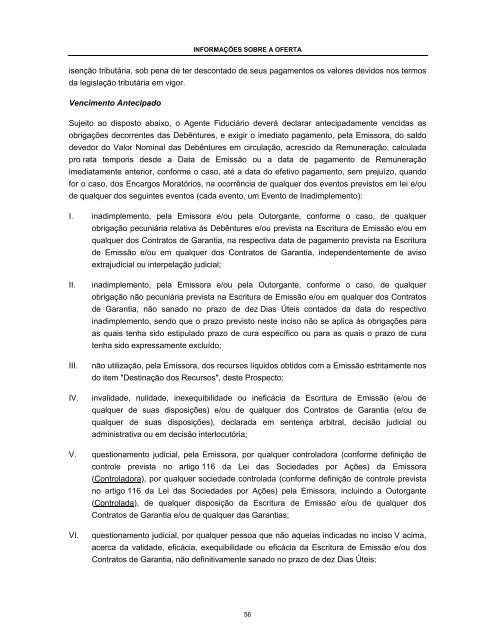 BNDESPAR Prospecto Definitivo da 2Âª EmissÃ£o ... - Banco Votorantim