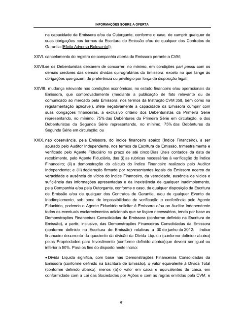 BNDESPAR Prospecto Definitivo da 2Âª EmissÃ£o ... - Banco Votorantim