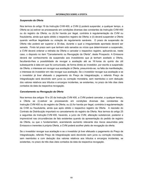 BNDESPAR Prospecto Definitivo da 2Âª EmissÃ£o ... - Banco Votorantim