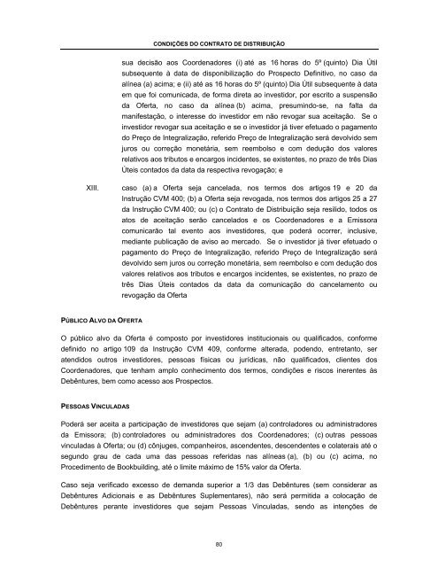 BNDESPAR Prospecto Definitivo da 2Âª EmissÃ£o ... - Banco Votorantim