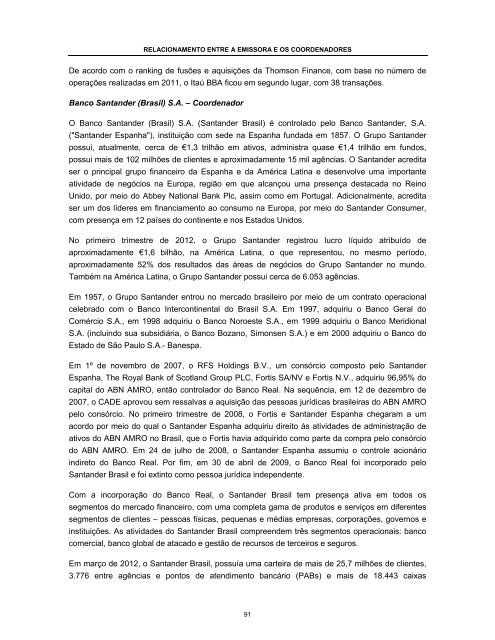 BNDESPAR Prospecto Definitivo da 2Âª EmissÃ£o ... - Banco Votorantim