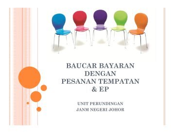 BAUCAR BAYARAN DENGAN PESANAN TEMPATAN & EP