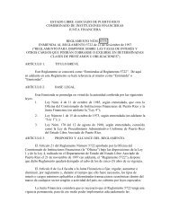 6536 - Oficina del Comisionado de Instituciones Financieras