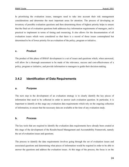 Guide for the Development of Results-based Management and ...