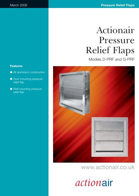 Pressure Relief Flaps