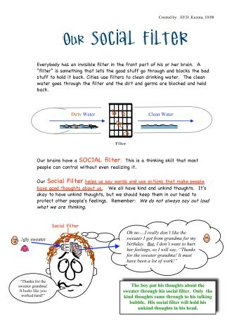 Brain Social Filter