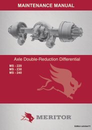 MAINTENANCE MANUAL - Meritor