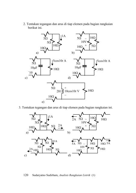 Analisis Rangkaian Listrik Rangkaian Listrik - Ee-cafe.org