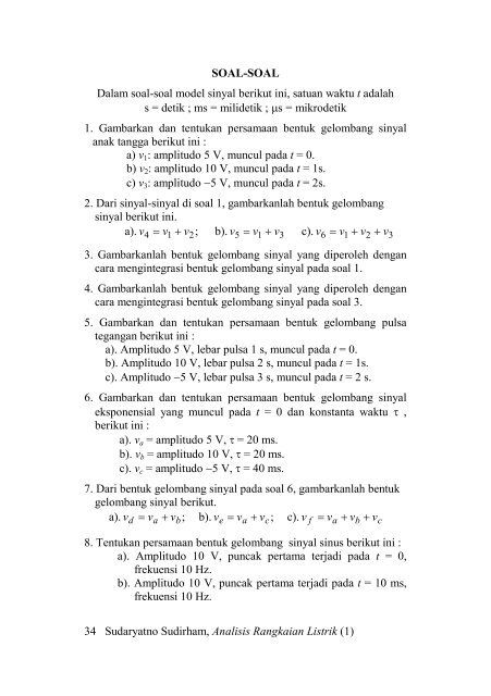 Analisis Rangkaian Listrik Rangkaian Listrik - Ee-cafe.org