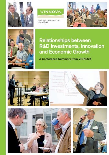 Relationships between R&D Investments, Innovation and ... - Vinnova