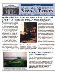 Fall '05 Newsletter - Lyme Art Association