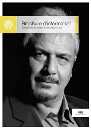 Brochure d'information - UDI