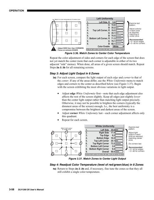 DLV1280-DX User Manual - Christie Digital Systems