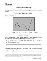Polynomial Roller Coasters - The Futures Channel