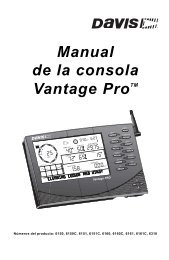 Manual de la consola Vantage Pro - Mercobras