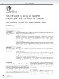 RehabilitaciÃ³n visual de un paciente post cirugÃ­a Lasik con lentes ...