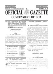 Sr. II No. 22.pmd - Goaprintingpress.gov.in