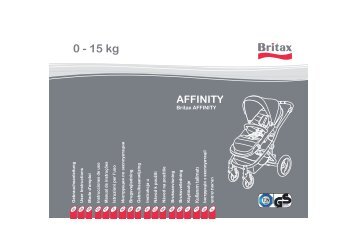 0 - 15 kg AFFINITY - Britax RÃ¶mer