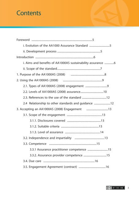 AA1000 ASSURANCE STANDARD 2008 - AccountAbility