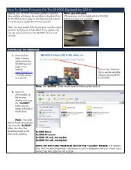 How To Update Firmware On The SE-3000 - Datavideo