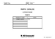 Kawasaki FS481V Parts List - Parish Maintenance Supply