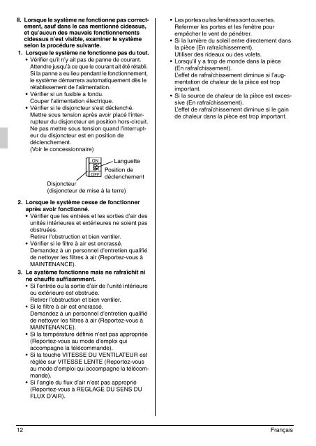 OPERATION MANUAL - Daikin