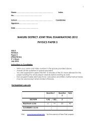 2012 nakuru district mock physics q paper 3.pdf - KCSE Online