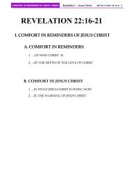 REVELATION 22:16-21 - Technology Ministries