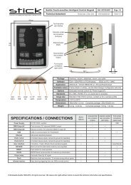 STICK KE1 Data Sheet - Spotled