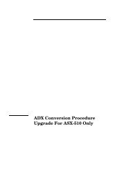 Guide to Upgrading an ASX-510 Autosampler to Work with the ADX ...