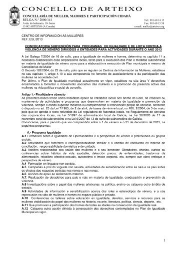 prema aqui - Concello de Arteixo