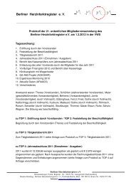 Berliner Herzinfarktregister e. V.