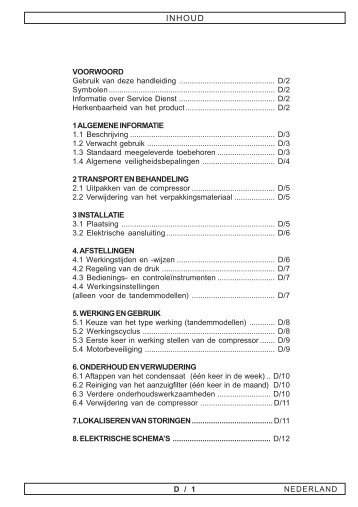 INHOUD - Fini Compressors