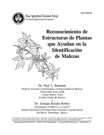 Reconocimiento de Estructuras de Plantas que Ayudan en la ...